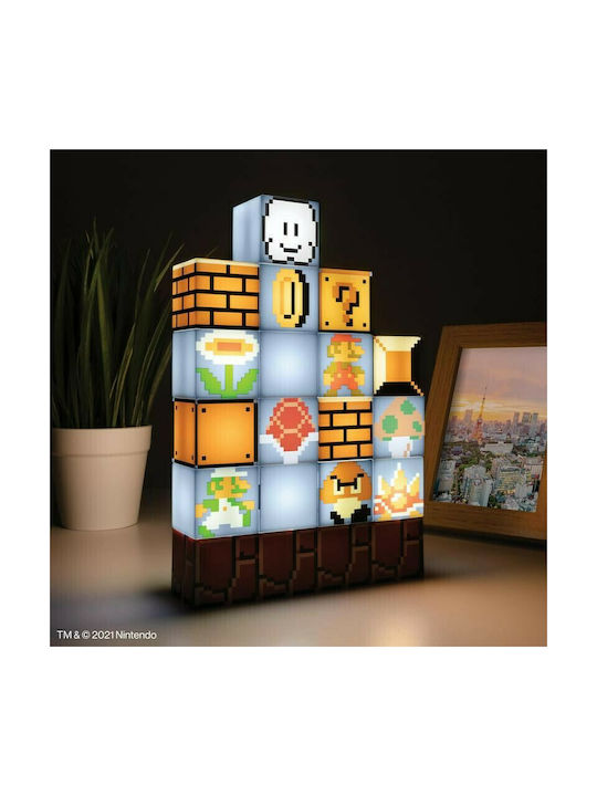 Paladone Kids Decorative Lamp Super Mario Bros Multicolour 20εκ.