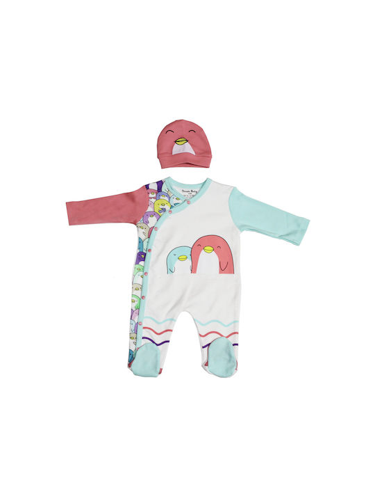 Dreambaby Set Baby Strampler Langärmliges mit Zubehör Weiß