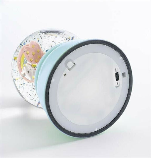 Djeco Kids Decorative Lamp Snowball Unicorn Blue 11x11x14εκ.