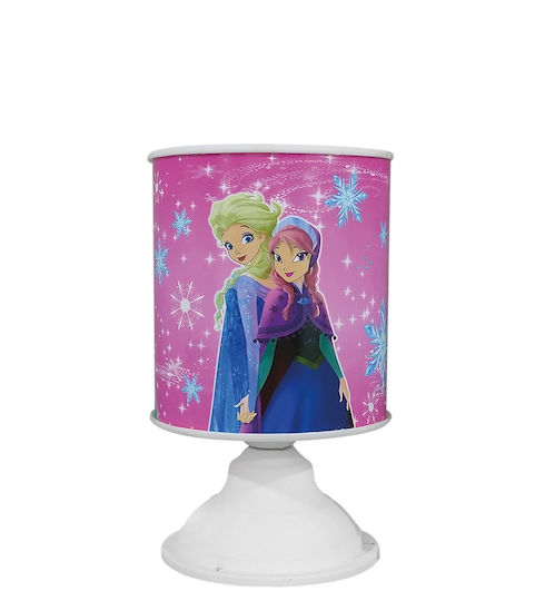 Heronia Kids Portable Lamp Girls Purple 15.5x15.5x26εκ.