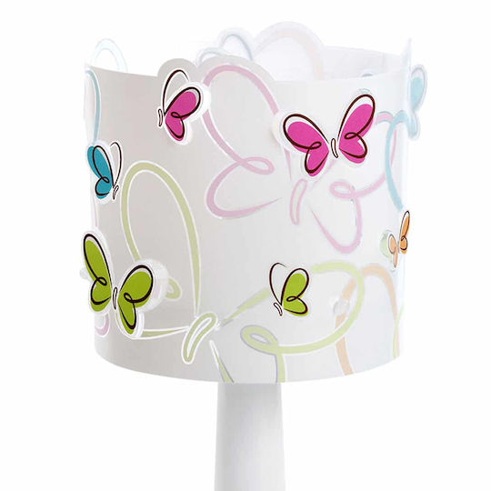 Ango Kids Portable Lamp Butterfly Multicolour 15x15x30εκ.