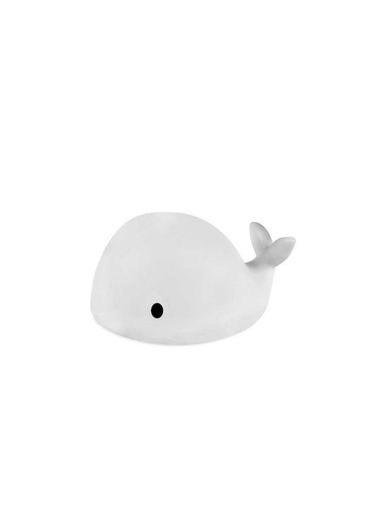 Flow Led Kids Decorative Lamp Moby with Color Changes White 15x10x10εκ.