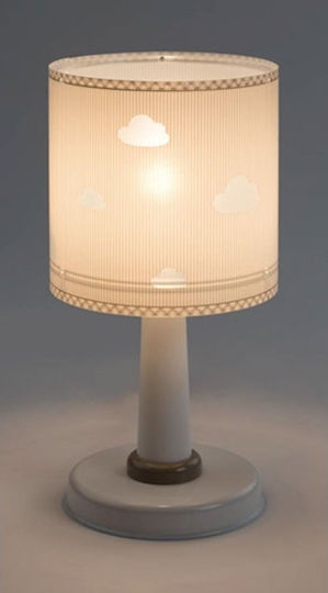 Ango Kinder Nachttischlampe Sweet Dreams Gray 15x15x30εκ.