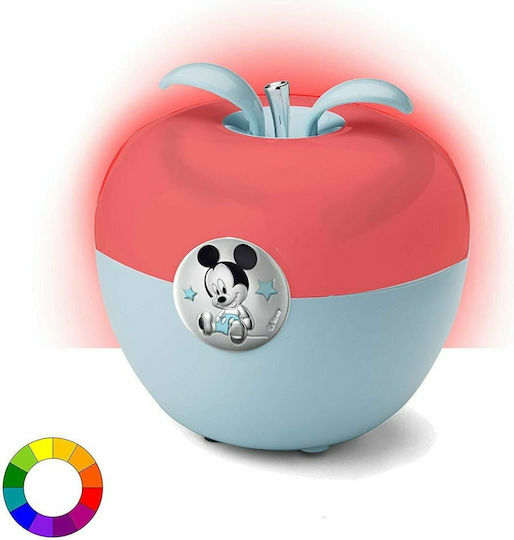 Disney Παιδικό Διακοσμητικό Φωτιστικό MIckey Mouse Πολύχρωμο 10x10cm