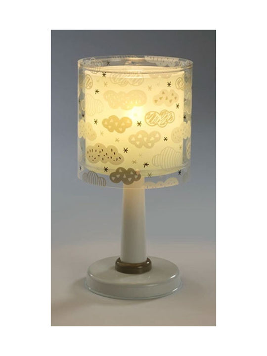 Ango Led Kids Portable Lamp Clouds Green 15x15x30εκ.
