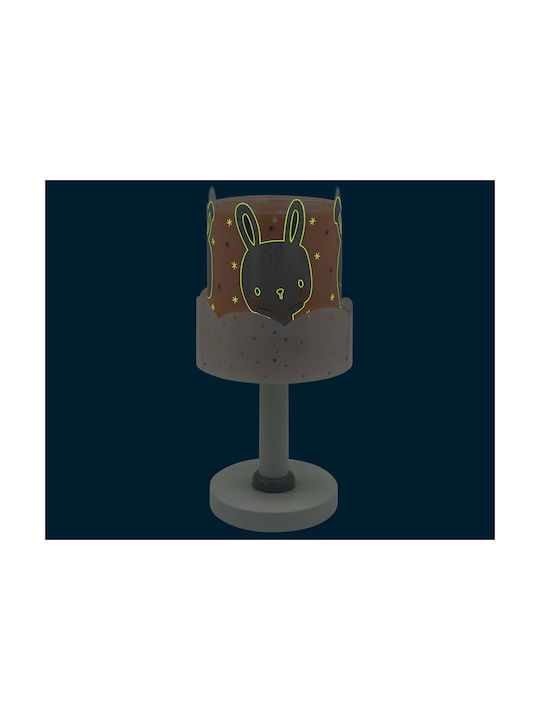 Ango Lumini LED Lampă portabilă pentru copii Portocaliu 15x15x30εκ.