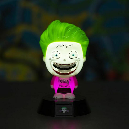 Paladone Παιδικό Διακοσμητικό Φωτιστικό DC Comics Modern Joker Πράσινο