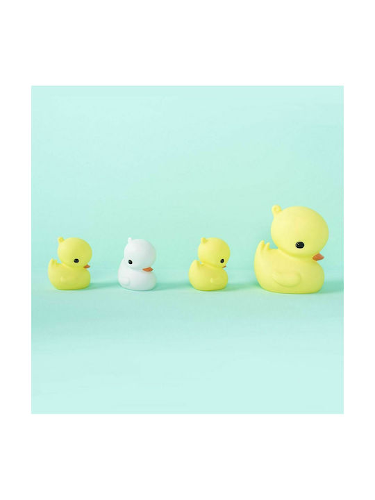 A Little Lovely Company Led Παιδικό Διακοσμητικό Φωτιστικό Duck Κίτρινο 10.2x11.8x8.5εκ.