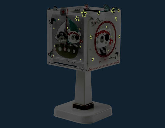 Ango Led Kids Portable Lamp The Pirates Gray 15x15x30εκ.