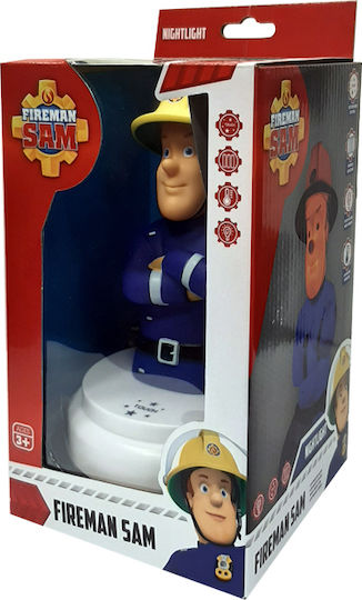 Alecto Baby LED Детско Декоративно Осветление Fireman Sam Син 13x13x18.5εκ.