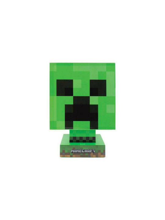 Paladone Lampă decorativă pentru copii Minecraft Creeper Verde