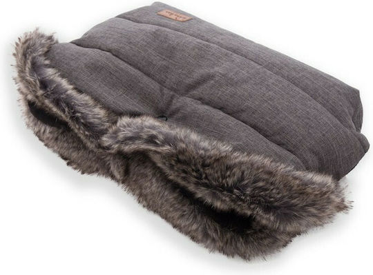 Kikka Boo Γάντια Καροτσιού Μαύρα Hand Muff