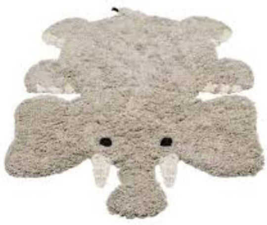 Neonato Elephant Kinder Teppich Gray 90x140cm