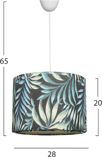 HomeMarkt Pendant Light Multicolour with Socket E27 28cm