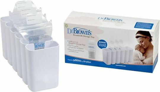 Dr. Brown's Tavă De Depozitare A Laptelui Matern Pungă De Depozitare A Laptelui Matern