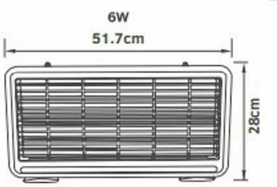 Panafan Line Me Electronic Bugg Zapper Led 6W