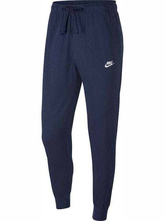 Sportswear Club Παντελόνι Φόρμας με Λάστιχο Navy Μπλε
