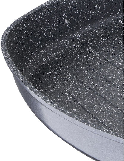 MasterPro Home Grill Pan aus Aluminium mit Steinbeschichtung 28cm