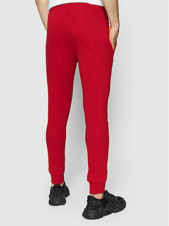 4F Men's Sweatpants with Rubber Red