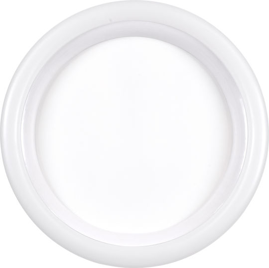 GloboStar Ariana Ceiling Mount Light 48cm White with Integrated LED and Remote Control