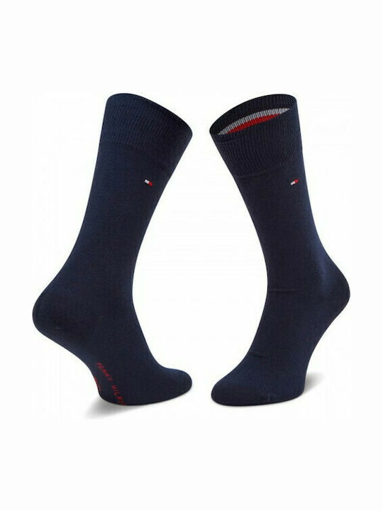 Tommy Hilfiger Men's Patterned Socks Navy 2Pack