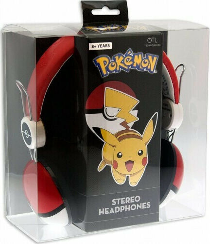 OTL Core Tween Pokemon Pokeball Жични On Ear Слушалки Многоцветни