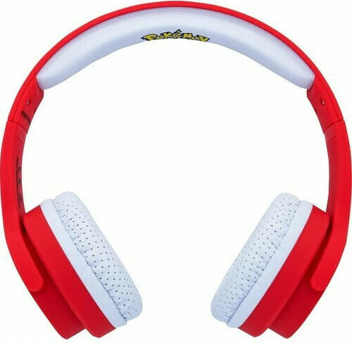 OTL Pokémon Kids Interactive On Ear Gaming Headset cu conexiune 3,5mm Roșu