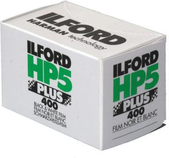 Ilford B&W Negative HP5 Plus 400 Roll Film 35mm (24 Exposures)
