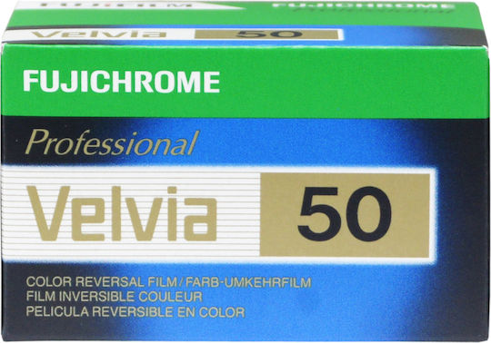 Fujifilm Slide/Transparency Fujichrome Velvia 50 Ρολό Φιλμ 35mm (36 Exposures)
