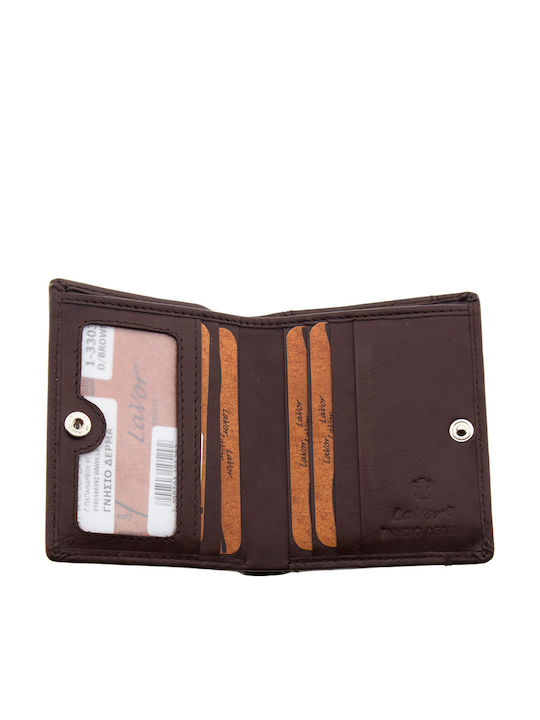 Leather Men's Wallet with RFID Coffee