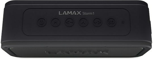 Lamax Storm1 Wasserdicht Bluetooth-Lautsprecher 40W mit Akkulaufzeit bis zu 15 Stunden Black