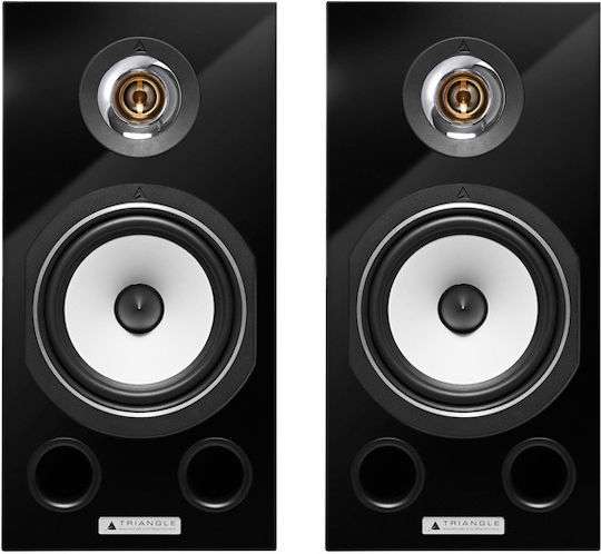 Triangle Esprit Comete EZ Ζεύγος Ηχείων Hi-Fi Βιβλιοθήκης 80W 2 Δρόμων Π20xΒ32.5xΥ40εκ. Μαύρο