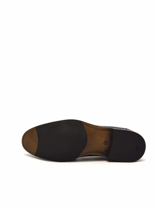 Δερμάτινα Ανδρικά Loafers σε Μπλε Χρώμα