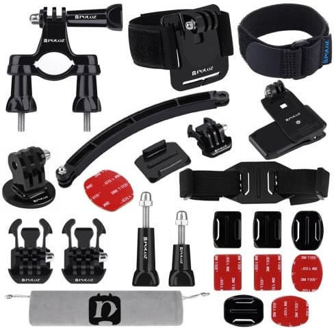 Puluz Σετ Αξεσουάρ για Action Cameras GoPro