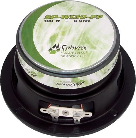 Sphynx Woofer Ηχείου SP-W130-PP 5" Αντίστασης 8Ω