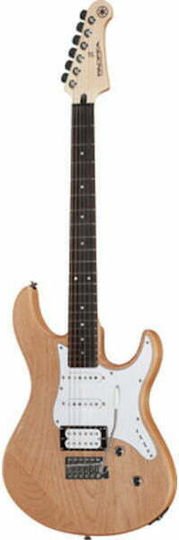 Yamaha PAC-112V Електрическа Китара Stratocaster с HSS Конфигурация на Пикапите Yellow Natural Satin