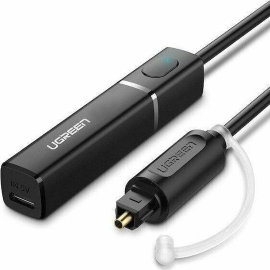 Ugreen CM107 Transmitter v5 Bluetooth 4.2 Receiver Transmitter with 3.5mm Jack Output Port Black