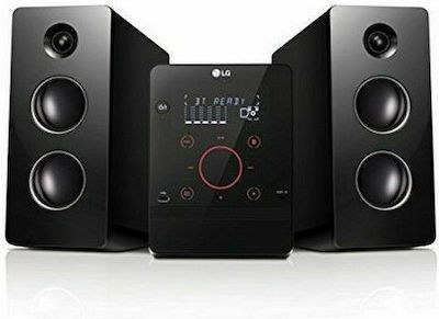 LG Ηχοσύστημα 2 CM2760 160W cu CD / Media digitale Player și Bluetooth Negru
