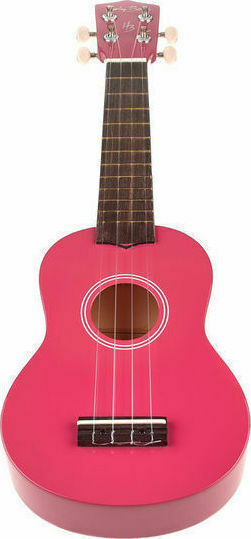 Harley Benton UK-12 Сопрано Укулеле Magenta Pink