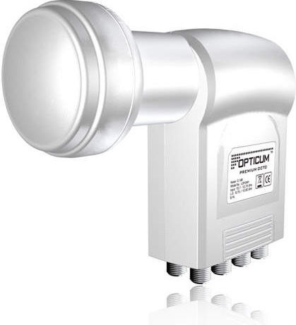 Opticum Premium Octo Linear Premium LNB Octo (8 Ieșiri) cu Limită de Zgomot Redus 0.1dB