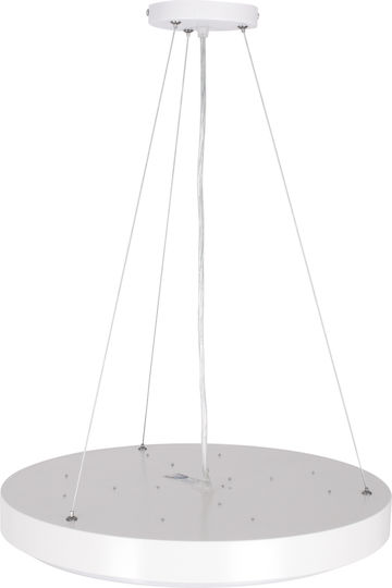 GloboStar Casper Deckenleuchte Weiß LED mit Verstellbarem Weißes Licht 45x45cm