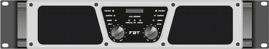 FBT AX 800 Leistungsverstärker PA-Verstärker 2 Kanäle 400W/4Ω 250W/8Ω in Schwarz Farbe