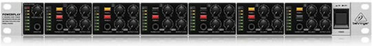 Behringer Powerplay HA6000 417096 Analog Kopfhörerverstärker Gestell 6 Kanäle mit Jack 6.3mm