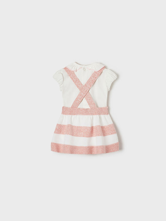 Mayoral Kids Set with Skirt Summer 2pcs Pink