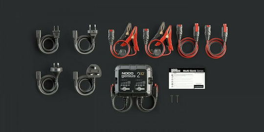 Noco Genius 2x2 Car Battery Charger & Maintainer 12V