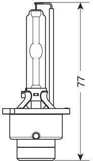 Osram Крушка за автомобил Xenarc Original D4S Ксенон 4150K Неутрално Бяло 42V 35W