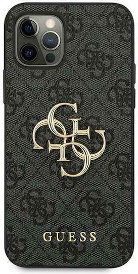 Guess Back Cover Plastic Gray (iPhone 12 Pro Max)