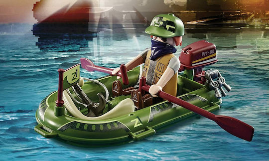 Playmobil Действие на града Police Seaplane за 5-10 години