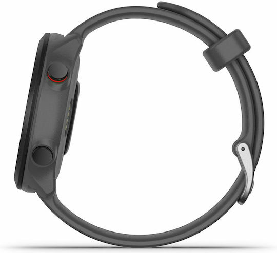 Garmin Forerunner 55 42mm Waterproof Smartwatch with Heart Rate Monitor (Monterra Grey)