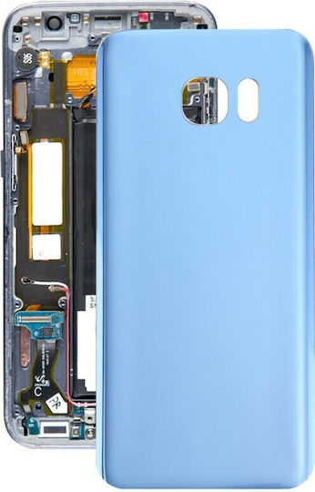 Batterieabdeckung Blau für Galaxy S7 Edge